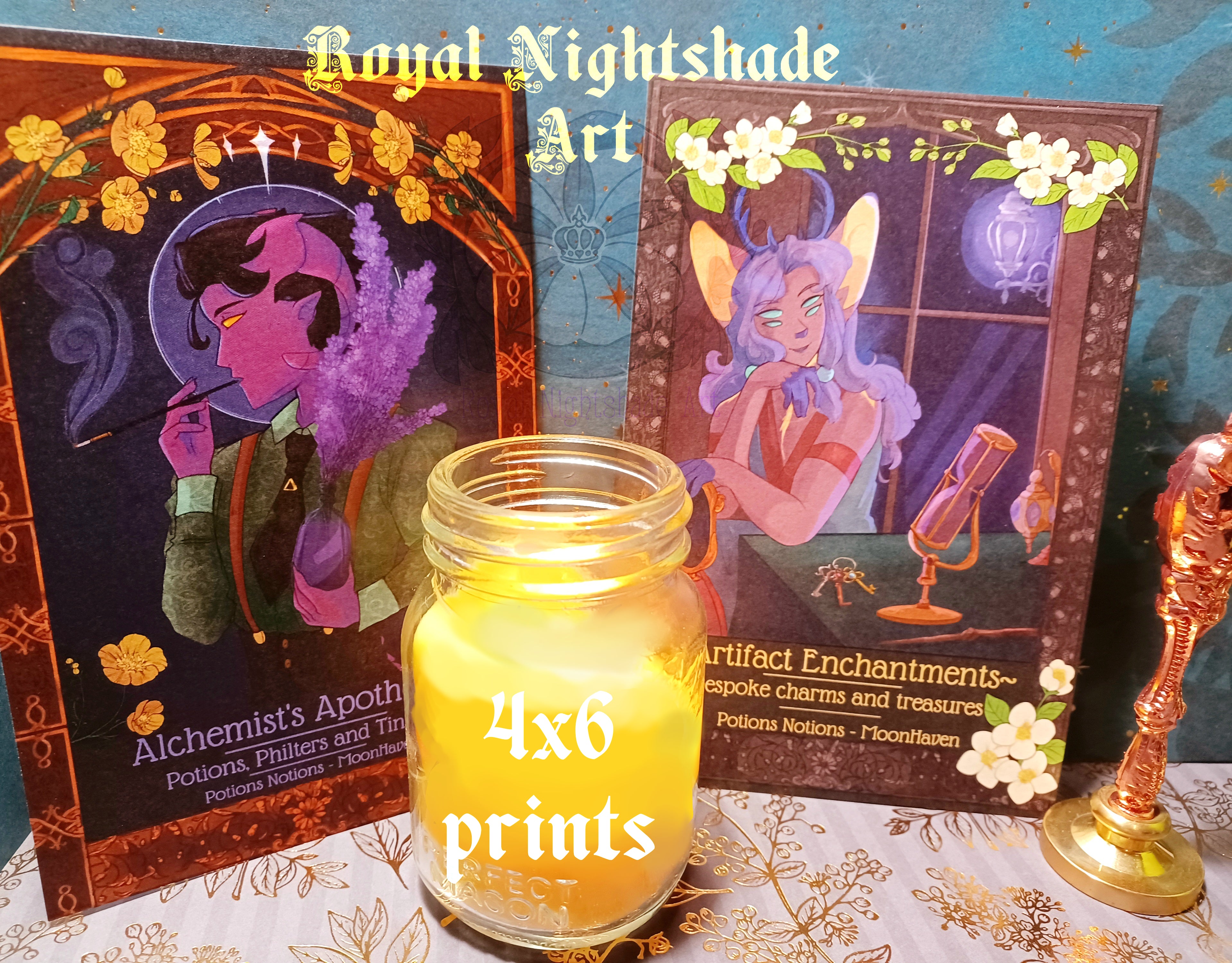 Small Art Prints, 4x6