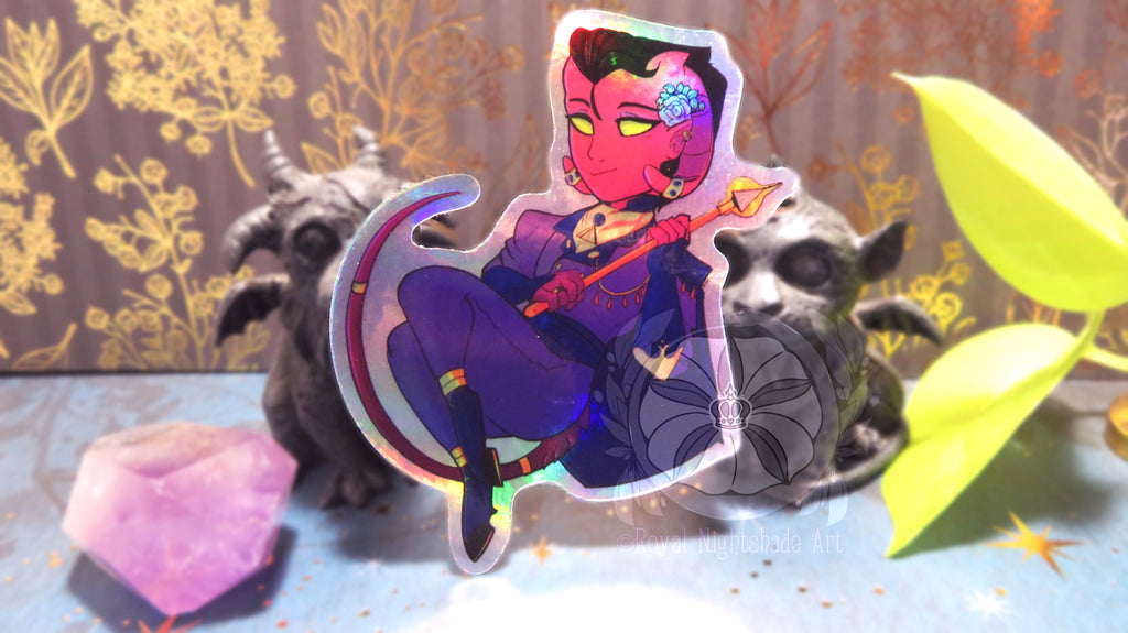 Holographic Stickers 3"