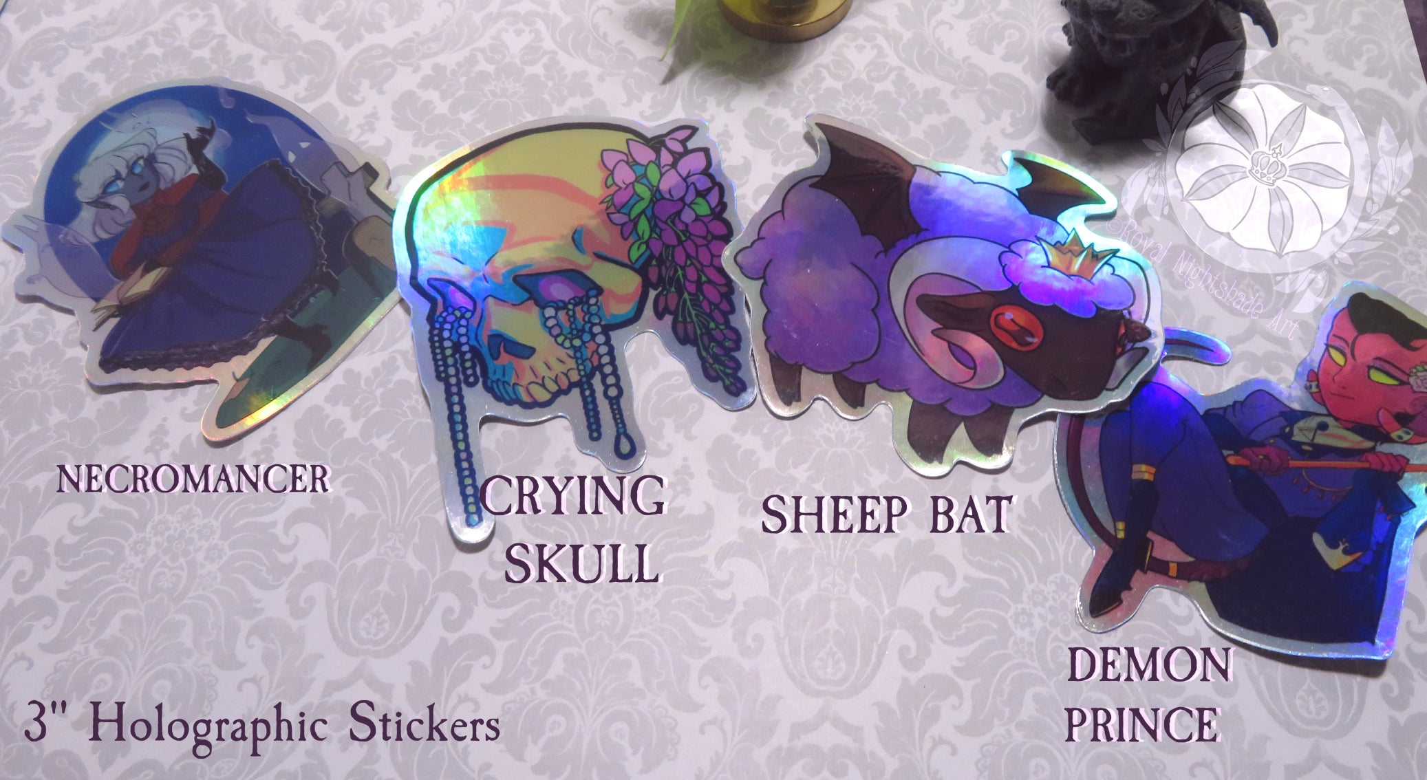 Holographic Stickers 3"