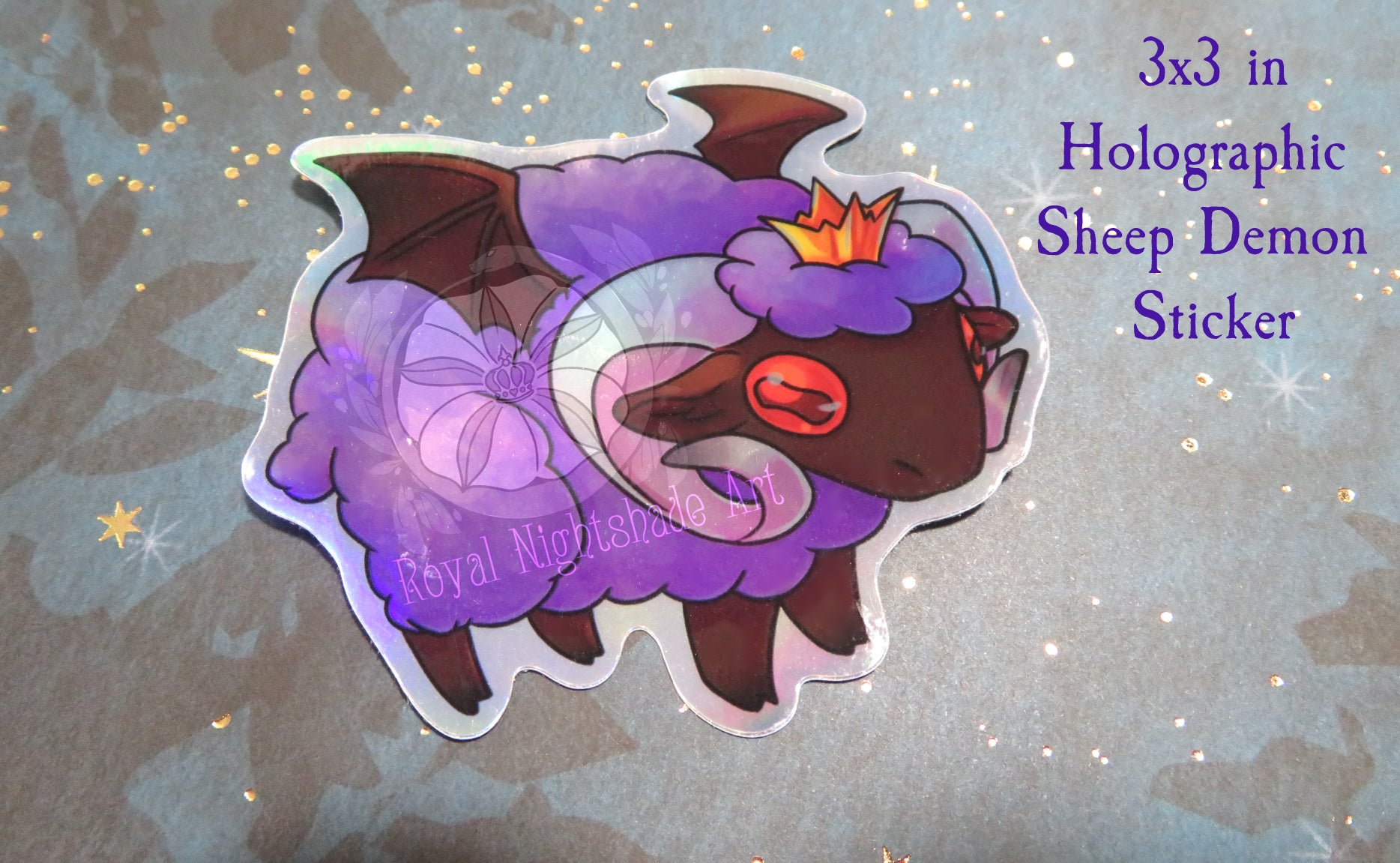 Holographic Stickers 3"